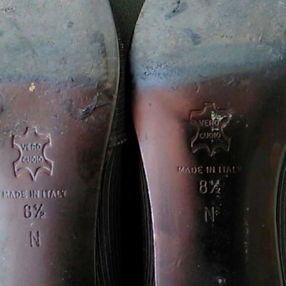 Larry Stuart Black Fabric Heels - Picture 8 of 12